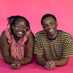 Kevin Jones as Ziggy and Nyarok (Rayn) Tot as Nansi in The Rose Theater's production of BOB MARLEY'S THREE LITTLE BIRDS, playing February 23 - March 10, 2024.