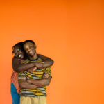 Kevin Jones as Ziggy and Nyarok (Rayn) Tot as Nansi in The Rose Theater's production of BOB MARLEY'S THREE LITTLE BIRDS, playing February 23 - March 10, 2024.