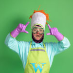 Ren Walther as Oompa Loompa in The Rose Theater's production of CHARLIE AND THE CHOCOLATE FACTORY, playing June 7 - 23, 2024.