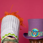 Wayne Hudson II as Willy Wonka and Ren Walther as Oompa Loompa in The Rose Theater's production of CHARLIE AND THE CHOCOLATE FACTORY, playing June 7 - 23, 2024.