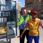 JJ Davis as Mr. Davis and Jaden Hollinger as CJ in The Rose Theater's production of LAST STOP ON MARKET STREET, playing April 14 - 30, 2023.