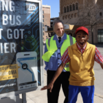JJ Davis as Mr. Davis and Jaden Hollinger as CJ in The Rose Theater's production of LAST STOP ON MARKET STREET, playing April 14 - 30, 2023.