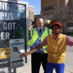 JJ Davis as Mr. Davis and Jaden Hollinger as CJ in The Rose Theater's production of LAST STOP ON MARKET STREET, playing April 14 - 30, 2023.