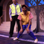 JJ Davis as Mr. Davis and Jaden Hollinger as CJ in The Rose Theater's production of LAST STOP ON MARKET STREET, playing April 14 - 30, 2023.