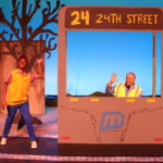 Jaden Hollinger as CJ and JJ Davis as Mr. Davis in The Rose Theater's production of LAST STOP ON MARKET STREET, playing April 14 - 30, 2023.