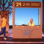 Jaden Hollinger as CJ and JJ Davis as Mr. Davis in The Rose Theater's production of LAST STOP ON MARKET STREET, playing April 14 - 30, 2023.