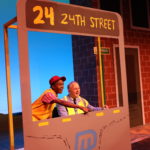 Jaden Hollinger as CJ and JJ Davis as Mr. Davis in The Rose Theater's production of LAST STOP ON MARKET STREET, playing April 14 - 30, 2023.