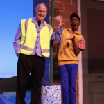 JJ Davis as Mr. Davis and Jaden Hollinger as CJ in The Rose Theater's production of LAST STOP ON MARKET STREET, playing April 14 - 30, 2023.