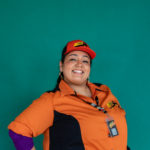 Carina DuMarce as Delivery Person in The Rose Theater's production of RED RIDING HOOD, playing March 22 - April 7, 2024.