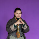 Rachel Smart as Wolfgang in The Rose Theater's production of RED RIDING HOOD, playing March 22 - April 7, 2024.