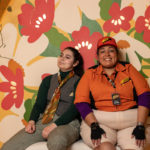 Carina DuMarce as Delivery Person and Rachel Smart as Wolfgang in The Rose Theater's production of RED RIDING HOOD, playing March 22 - April 7, 2024.