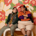 Carina DuMarce as Delivery Person and Rachel Smart as Wolfgang in The Rose Theater's production of RED RIDING HOOD, playing March 22 - April 7, 2024.