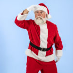 Patrick Wolfe as Santa Claus in The Rose Theater's production of RUDOLPH THE RED-NOSED REINDEER, playing December 1 - 23, 2023.