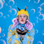 Jocey Logue as Kid in The Rose Theater's production of NIGHT AT THE FARM: A BEDTIME PARTY, playing January 19 - February 4, 2024.