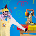 Jocey Logue as Kid in The Rose Theater's production of NIGHT AT THE FARM: A BEDTIME PARTY, playing January 19 - February 4, 2024.