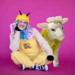 Jocey Logue as Kid in The Rose Theater's production of NIGHT AT THE FARM: A BEDTIME PARTY, playing January 19 - February 4, 2024.