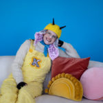 Jocey Logue as Kid in The Rose Theater's production of NIGHT AT THE FARM: A BEDTIME PARTY, playing January 19 - February 4, 2024.