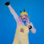 Jocey Logue as Kid in The Rose Theater's production of NIGHT AT THE FARM: A BEDTIME PARTY, playing January 19 - February 4, 2024.