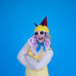 Jocey Logue as Kid in The Rose Theater's production of NIGHT AT THE FARM: A BEDTIME PARTY, playing January 19 - February 4, 2024.