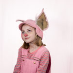 Scarlett Simpson as Wilbur in The Rose Theater's production of CHARLOTTE'S WEB, playing April 19 - May 5, 2024.-01