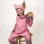 Scarlett Simpson as Wilbur in The Rose Theater's production of CHARLOTTE'S WEB, playing April 19 - May 5, 2024.-01