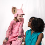 Scarlett Simpson as Wilbur and Mahalet Kinde as Fern in The Rose Theater's production of CHARLOTTE'S WEB, playing April 19 - May 5, 2024.